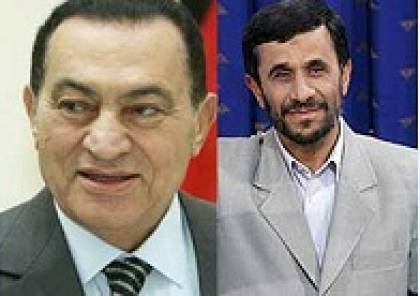 مبارك يعتبر الإخوان وحماس وإيران 