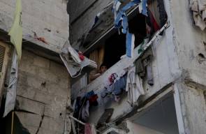آثار قصف الإحتلال لمنازل المواطنين في قطاع غزة