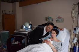  الصور الأولى من داخل المستشفى بعد ولادة أنابيلا هلال... وهذا إسم المولود الجديد