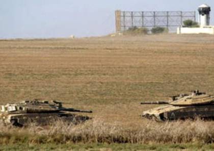 توغل محدود لاليات الاحتلال جنوب قطاع غزة