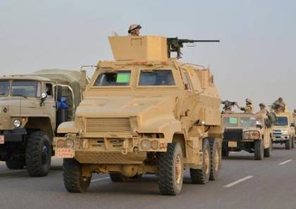 الجيش المصري يعلن حصيلة عملياته المتواصلة في سيناء