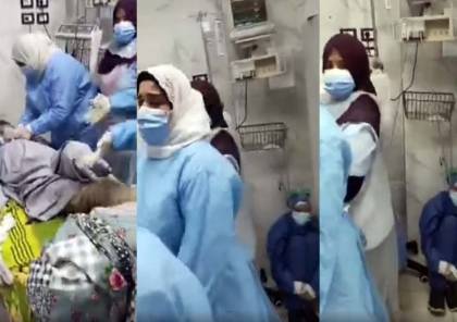 شاهد ممرضة مستشفى الحسينية تقف عاجزة بعد انقطاع الأكسجين عن مرضى كورونا