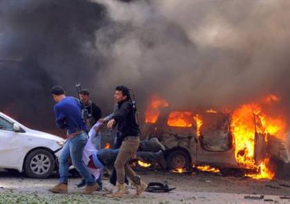 مقتل 10 عراقيين وإصابة 15 في انفجارين بالبصرة