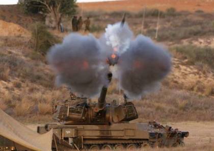 مدفعية الاحتلال تستهدف مرصدين للمقاومة شرق القطاع دون اصابات
