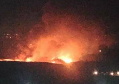 طائرات اف 16 الاسرائيلية حلّقت فوق قصر الأسد ثم قصفت مطار المزة وهذا ما تم تدميره
