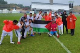 برلين : منتخب فلسطين لكرة القدم يحقق الذهبية في الأولمبياد الخاص في البطولة العالمية