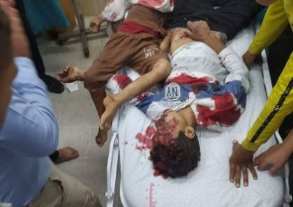 الصحة بغزة: 20 شهيد من بينهم 9 اطفال و 95 اصابة بجراح مختلفة جراء العدوان الاسرائيلي