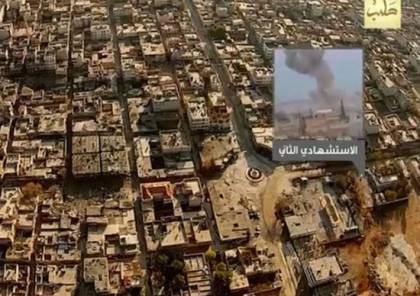 داعش ينشر فيديو صورته طائرة بدون طيار تتبع التنظيم للمعارك في كوباني