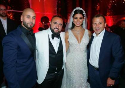 صور: زواج ملكة جمال أميركا اللبنانية ريما فقيه يخطف الأنظار