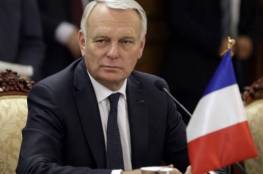 وزير خارجية فرنسا:"حل الدولتين" مهدد ومقترح نقل السفارة الأميركية الى القدس استفزازي