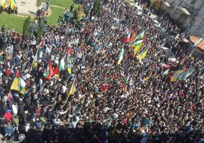 الآلاف يُشيعون جثماني الشهيدين حمدان ونوري في نابلس
