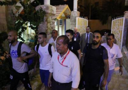 توقعات بوصول الدفعة الثانية من لاعبي هلال القدس الى غزة اليوم