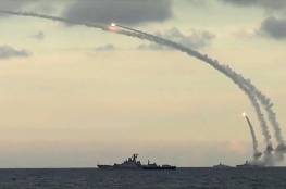سفن روسية تطلق 4 صواريخ مجنحة على مواقع "داعش" قرب تدمر 
