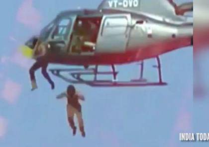 فيديو :وفاة ممثلين هنديين أثناء تصوير مشهد "أكشن"..