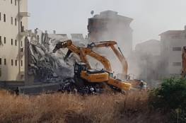الاحتلال الاسرائيلي يهدم منزلا شمال غرب رام الله