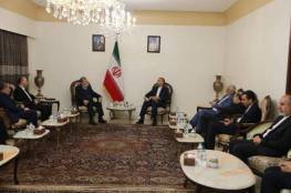 النخالة يلتقي وزير الخارجية الإيراني في بيروت