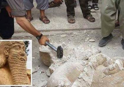 تخريب آثار الحسكة التاريخية في ظل حُكم داعش