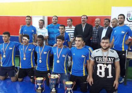 مشاركة فلسطينية في بطولة الاندية العربية للمصارعة الرومانية بالاردن