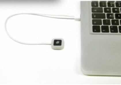HashKey .. لوحة مفاتيح بزر واحد فقط لإضافة رمز الـ Hashtag