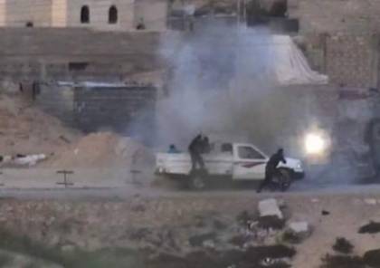 شاهد : قناة إسرائيلية تنشر أول فيديو من هجوم سيناء 