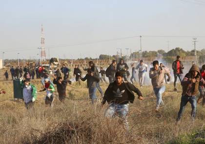 إصابة شاب برصاص الاحتلال شرقي غزة