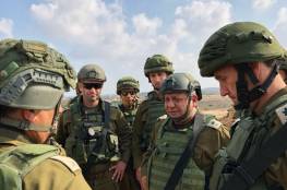 "ايزنكوت" يزور حدود غزة برفقة قادة الجيش والشاباك 