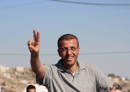 الاحتلال يقرر الافراج عن الأسير الصحفي محمد القيق يوم غد الاربعاء
