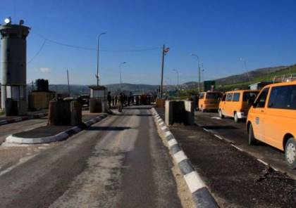 الاحتلال يغلق مداخل بلدة حوارة جنوب نابلس