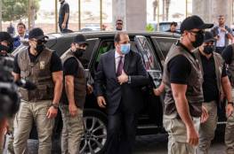 صور : وصول رئيس جهاز المخابرات المصرية إلى غزة يرافقه وزراء من السلطة الفلسطينية
