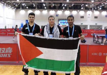 فلسطين ستشارك في بطولة العالم لكرة الطاولة