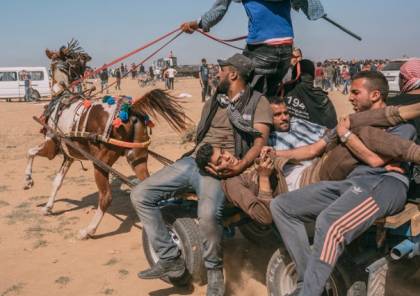 تايم الامريكية تختار صورة العام من غزة 