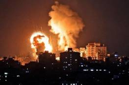 بالفيديو: طيران الاحتلال يقصف برج الجوهرة وسط غزة