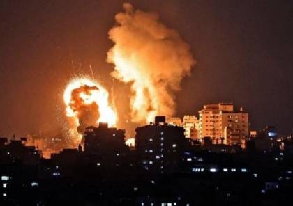 بالفيديو: طيران الاحتلال يقصف برج الجوهرة وسط غزة