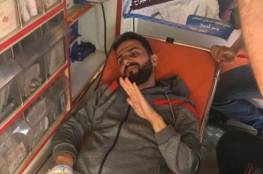الصحفي ياسر قديح يعود الى غزة بعد تماثله للشفاء