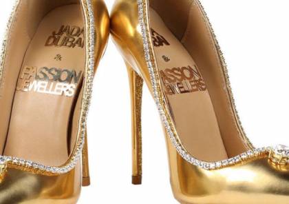 "من الذهب والألماس"... دبي تعرض أغلى حذاء نسائي في العالم