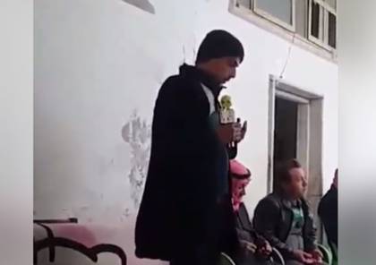فيديو: حدث في سوريا .. وقف ينعى شقيقه الشهيد فوافته المنية 
