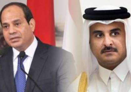 أمير قطر في مصر للمرة الأولى لحضور قمة شرم الشيخ
