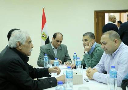 هذا ما جاء في اجتماع الوفد الامني المصري مع محافظ غزة "أبو النجا"