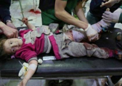 مقتل 37 مدنيا حرقا بقصف روسي بالنابالم على الغوطة