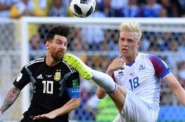 أيسلندا تحرج الأرجنتين في أولى مبارياتها بالمونديال عبر التاريخ