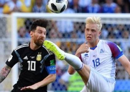 أيسلندا تحرج الأرجنتين في أولى مبارياتها بالمونديال عبر التاريخ