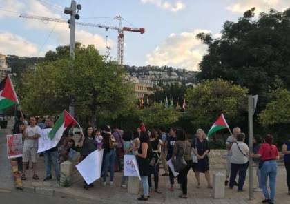 تظاهرة لفلسطينيات نحو العودة وكسر الحصار من حيفا إلى غزة