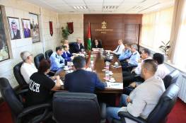 المدرسة الوطنية للإدارة والشرطة الفلسطينية يبحثان سبل التعاون في مجال التدريب وتبادل الخبرات