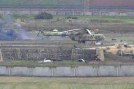 طائرات اسرائيلية تهاجم اهدافا ايرانية في مطار حماة العسكري السوري 