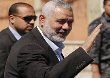 وفد من حركة حماس برئاسة هنية يصل القاهرة ومباحثات مع المخابرات المصرية 