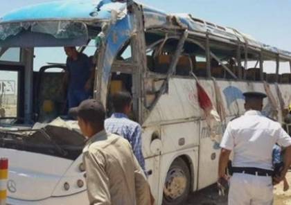 فيديو ..مقتل 35 واصابة آخرين في هجوم مسلح على اوتوبيس ينقل أقباطا في المنيا