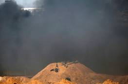 الاحتلال يزعم إحباط محاولات تنفيذ عمليات تحت ستار الدخان شرق غزة