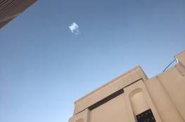 صور: قوات التحالف العربي تعترض صاروخا باليستيا في سماء الرياض