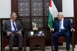 الرئيس محمود عباس يلتقي وفدا من حماس