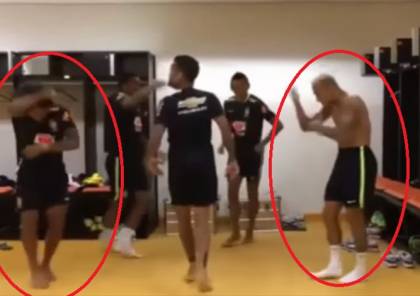 نيمار يخلق الحدث برقصة غريبة رفقة لاعب ريال مدريد (فيديو)
